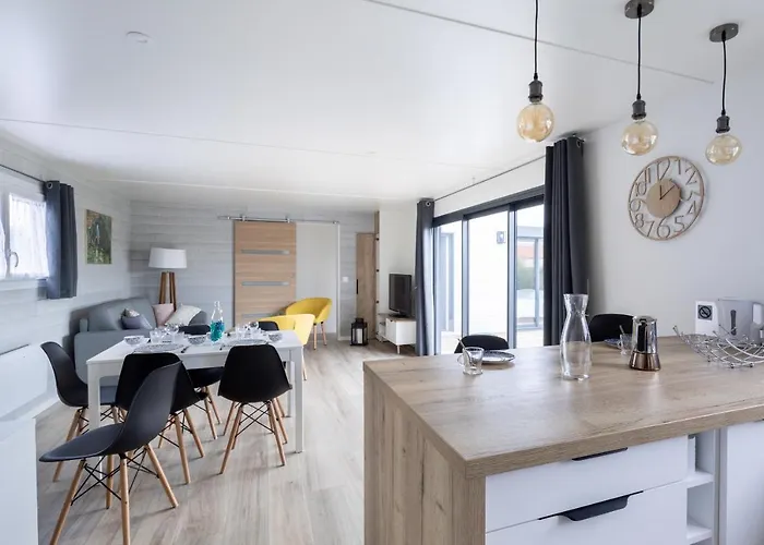 Alpesi faház Neuf Pour 8 Dans Avec Piscine Brétignolles-sur-Mer