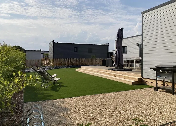 Neuf Pour 8 Dans Avec Piscine 샬레 *